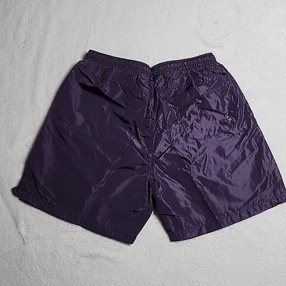 2415 NWT Sun Tees Purple windbreaker shorts Size Small - Picture 2 of 5